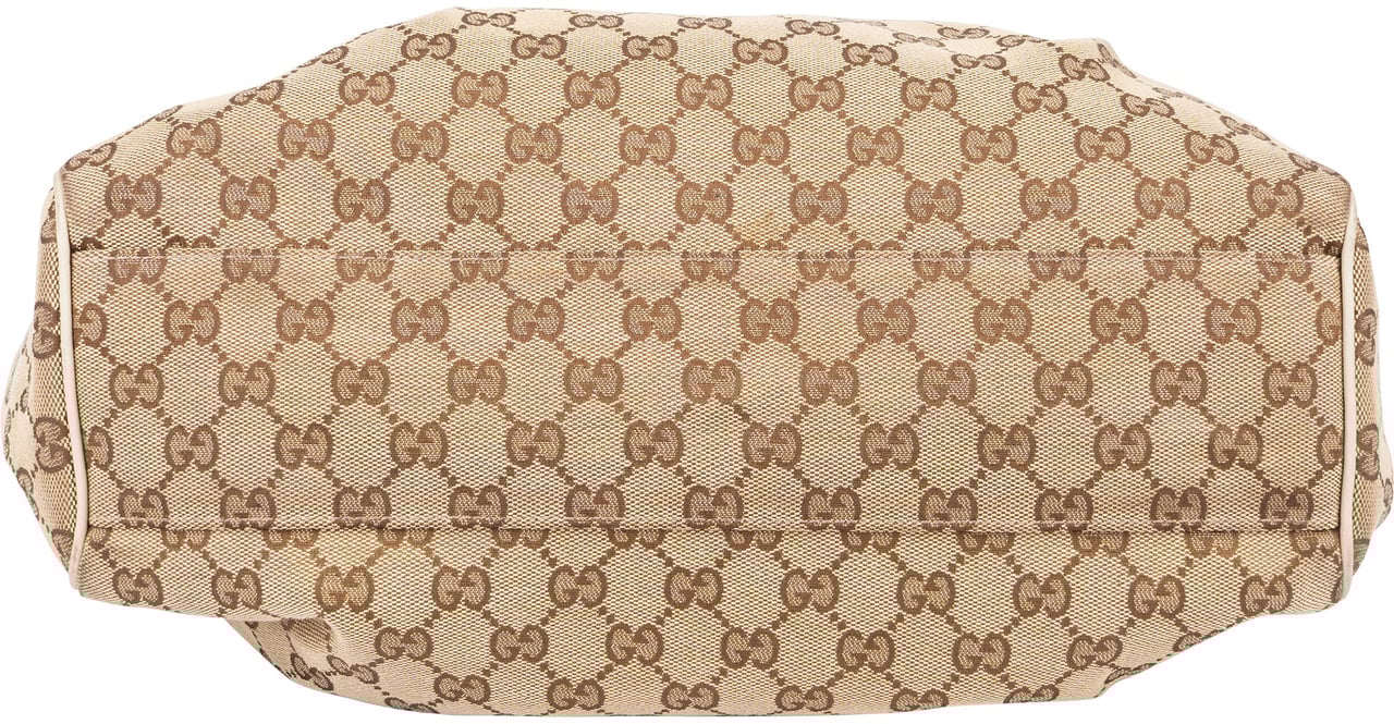 Gucci Gucci GG Monogram Sukey Handbag Bruin