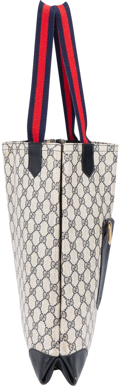 Gucci Gucci GG Canvas Monogram Shoulder Bag Blauw