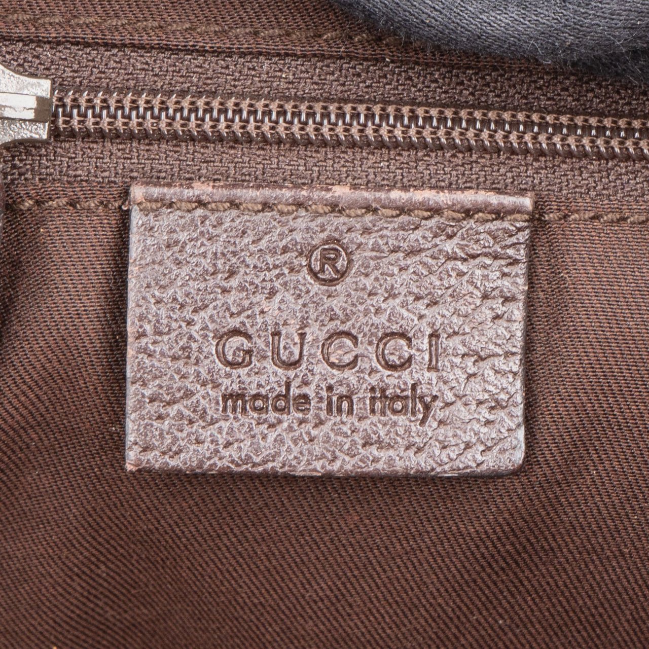 Gucci Gucci GG Monogram Abbey Handbag Bruin