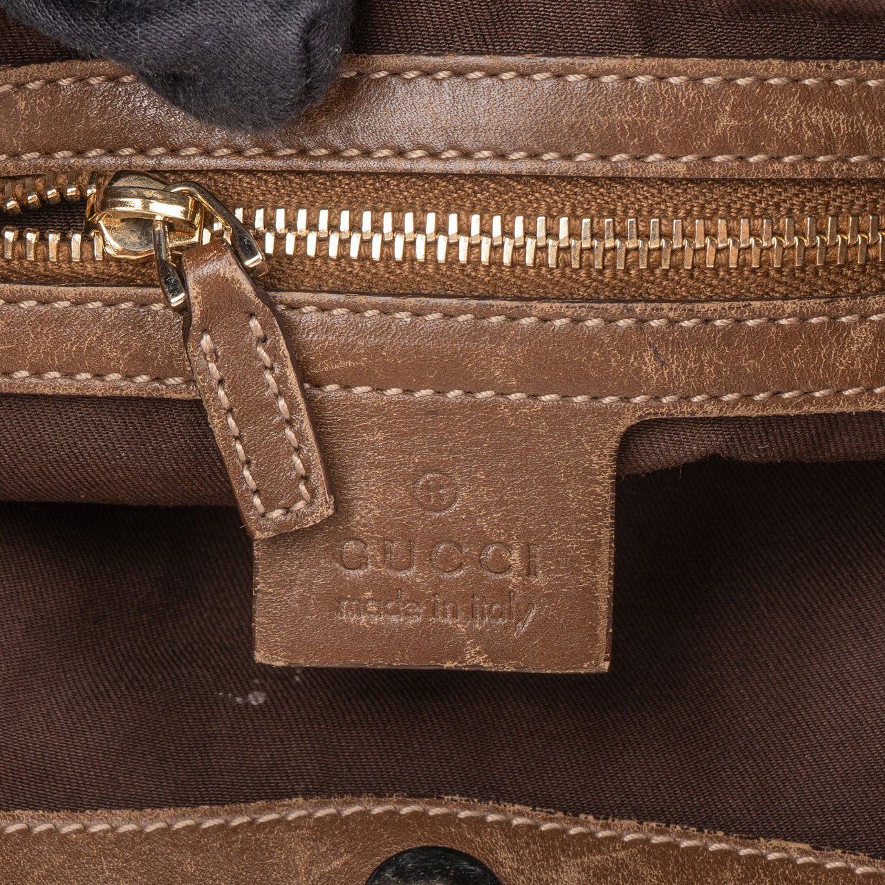 Gucci Gucci Suede Limited 85th Edition Horsebit Handbag Bruin