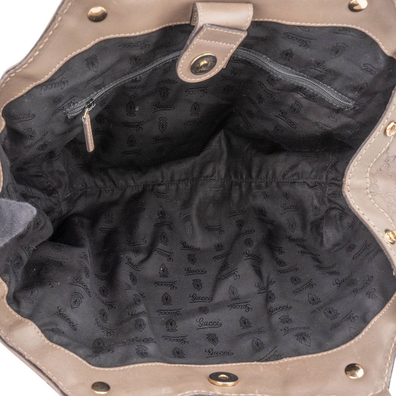 Gucci Gucci Leather GG Monogram Sukey Handbag Divers