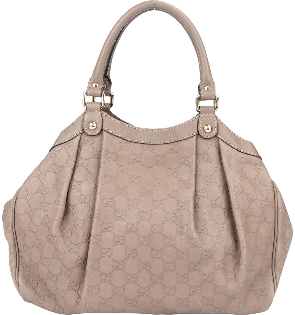 Gucci Gucci Leather GG Monogram Sukey Handbag Divers