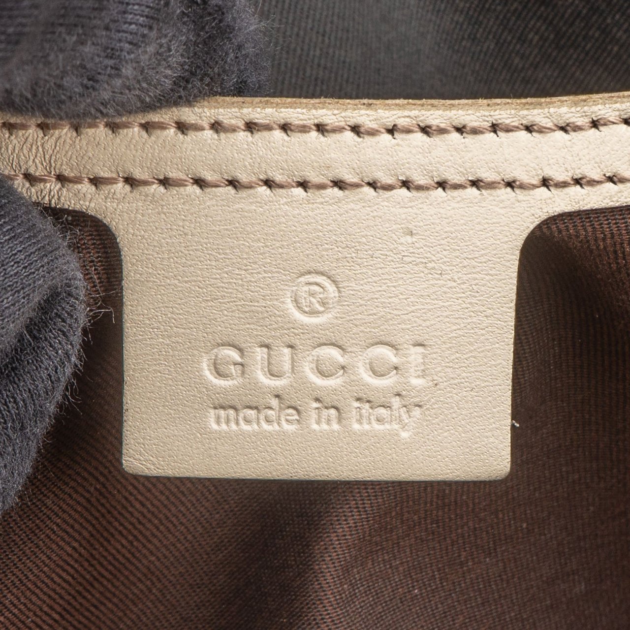 Gucci Gucci GG Canvas Monogram Handbag Bruin