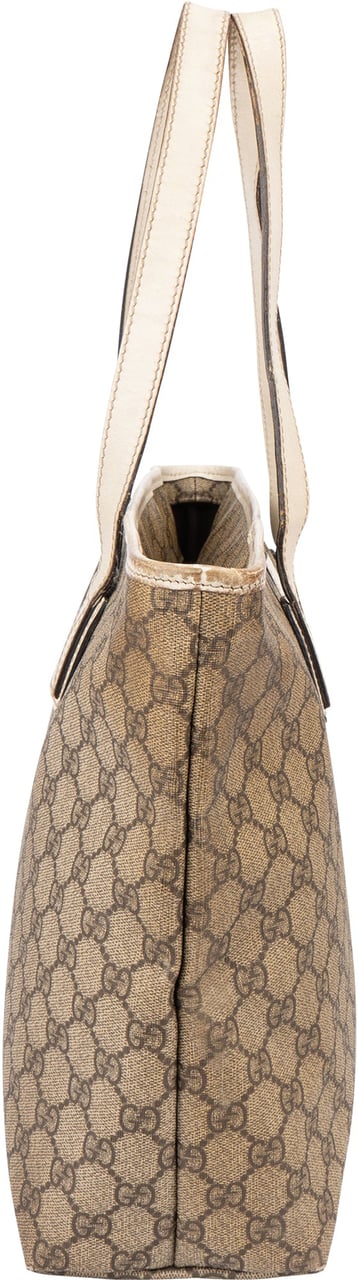 Gucci Gucci GG Canvas Monogram Handbag Bruin