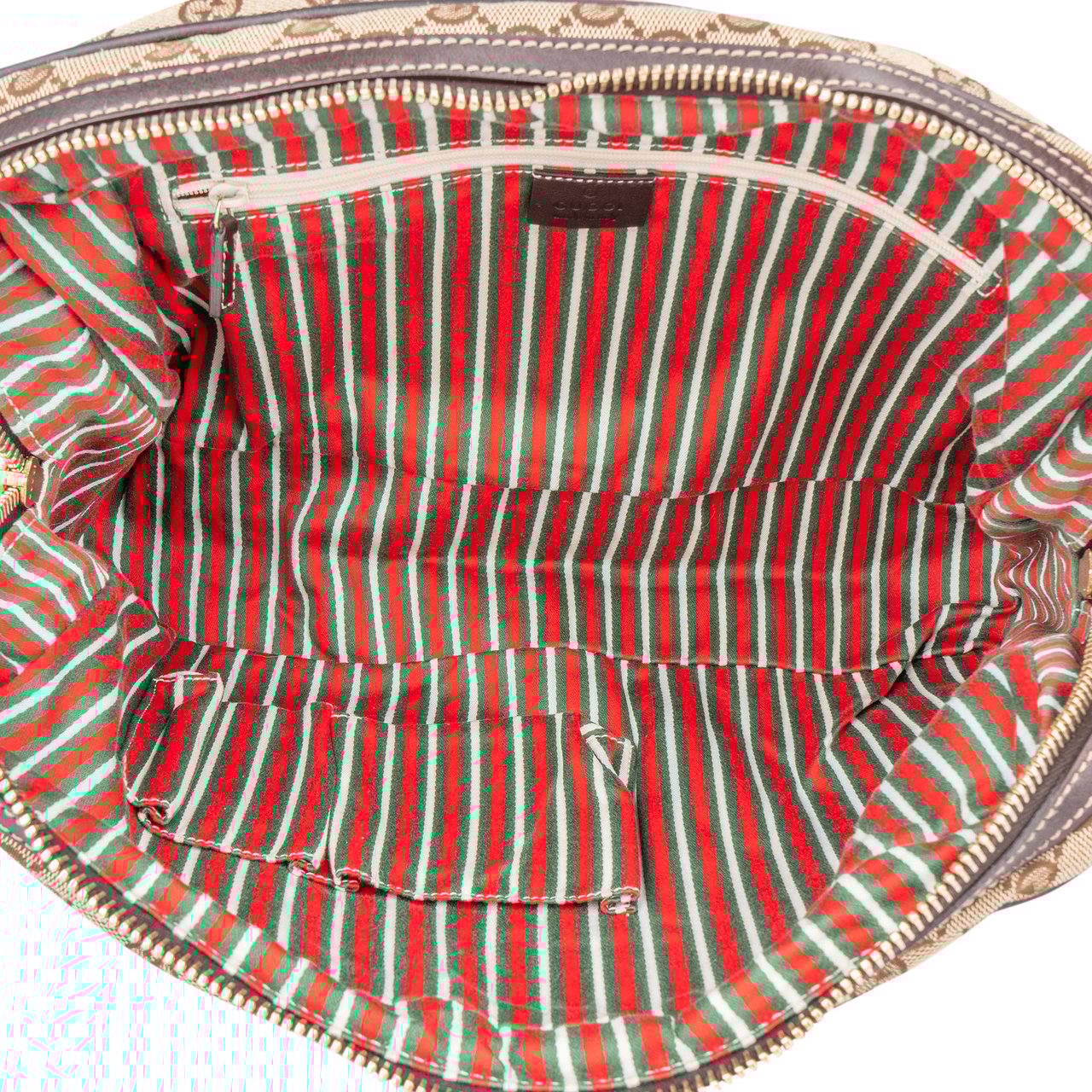 Gucci Gucci GG Monogram Handbag Bruin