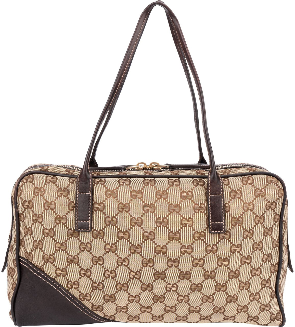 Gucci GG Monogram Handbag Bruin