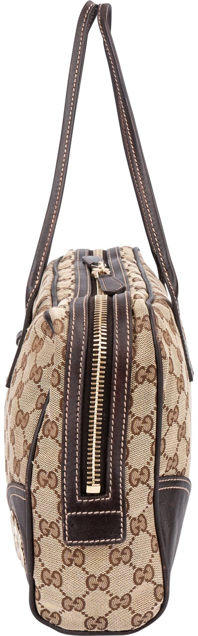 Gucci GG Monogram Handbag Bruin