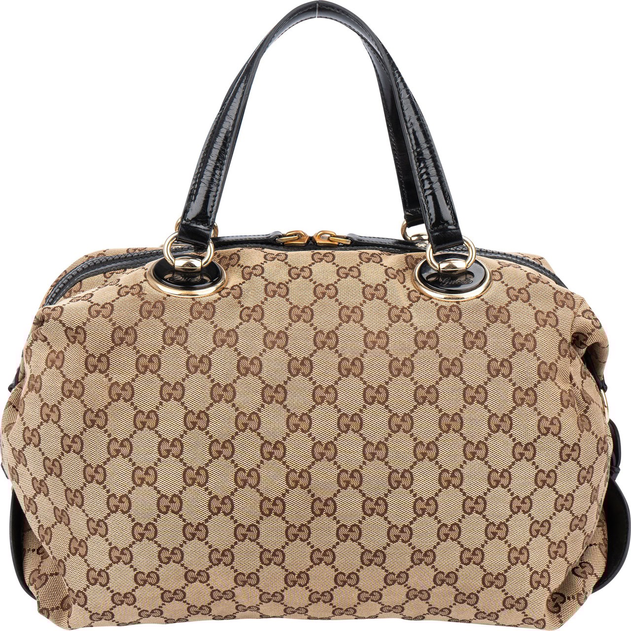Gucci Gucci GG Monogram Handbag Bruin