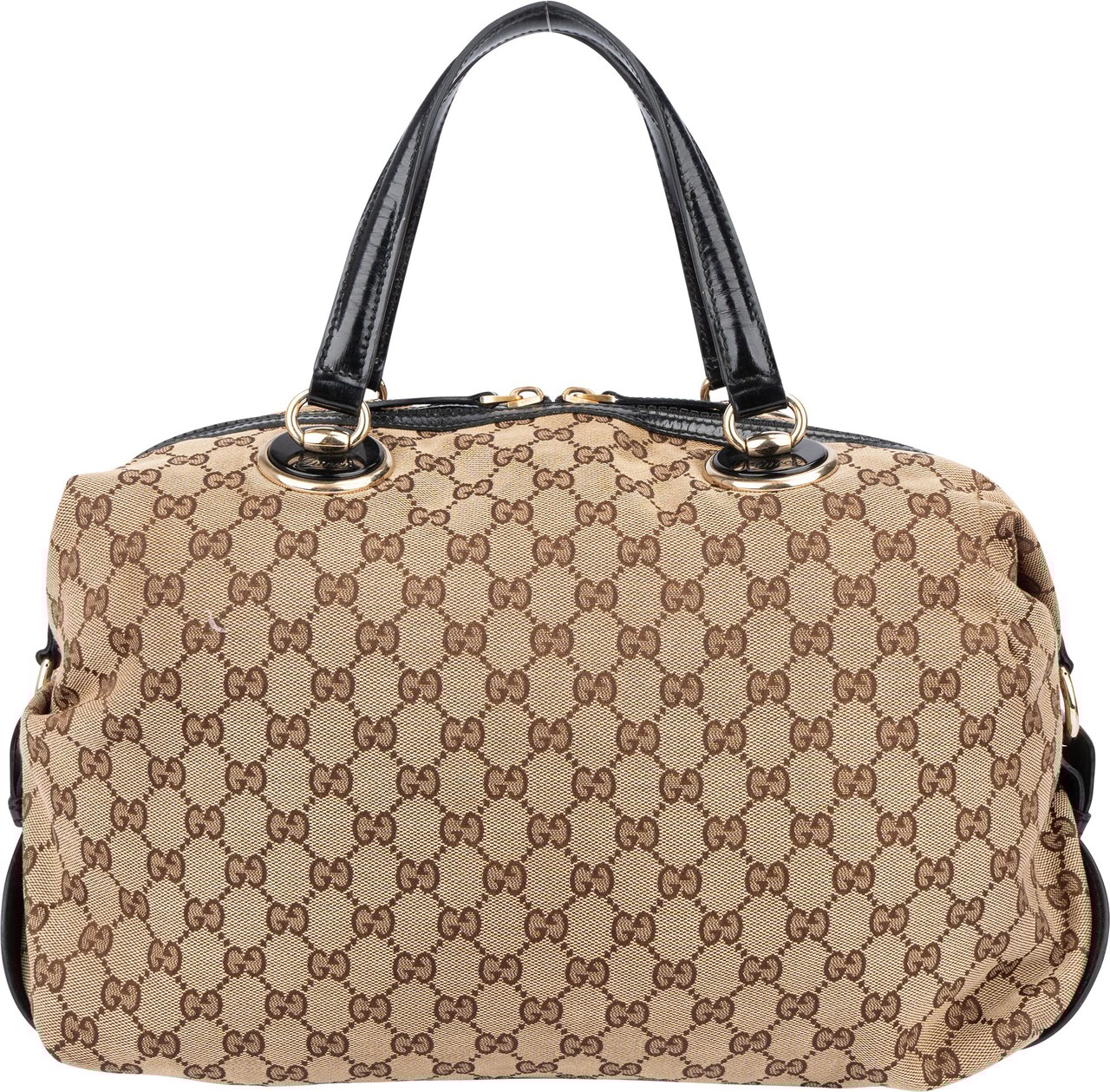 Gucci Gucci GG Monogram Handbag Bruin