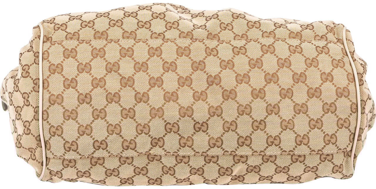 Gucci Gucci GG Monogram Sukey Handbag Bruin