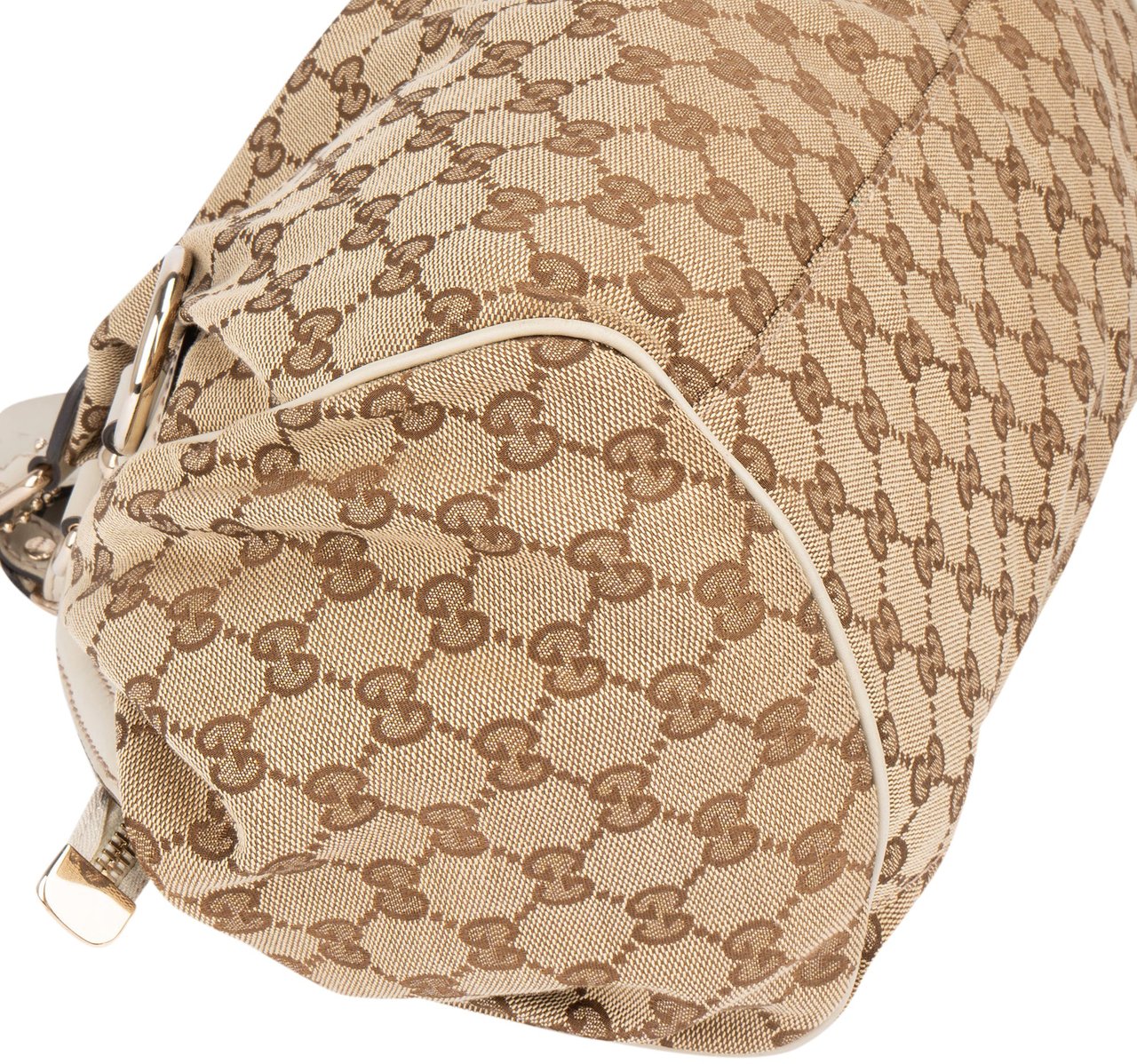 Gucci Gucci GG Monogram Sukey Handbag Bruin