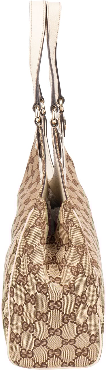Gucci Gucci GG Monogram Handbag Bruin
