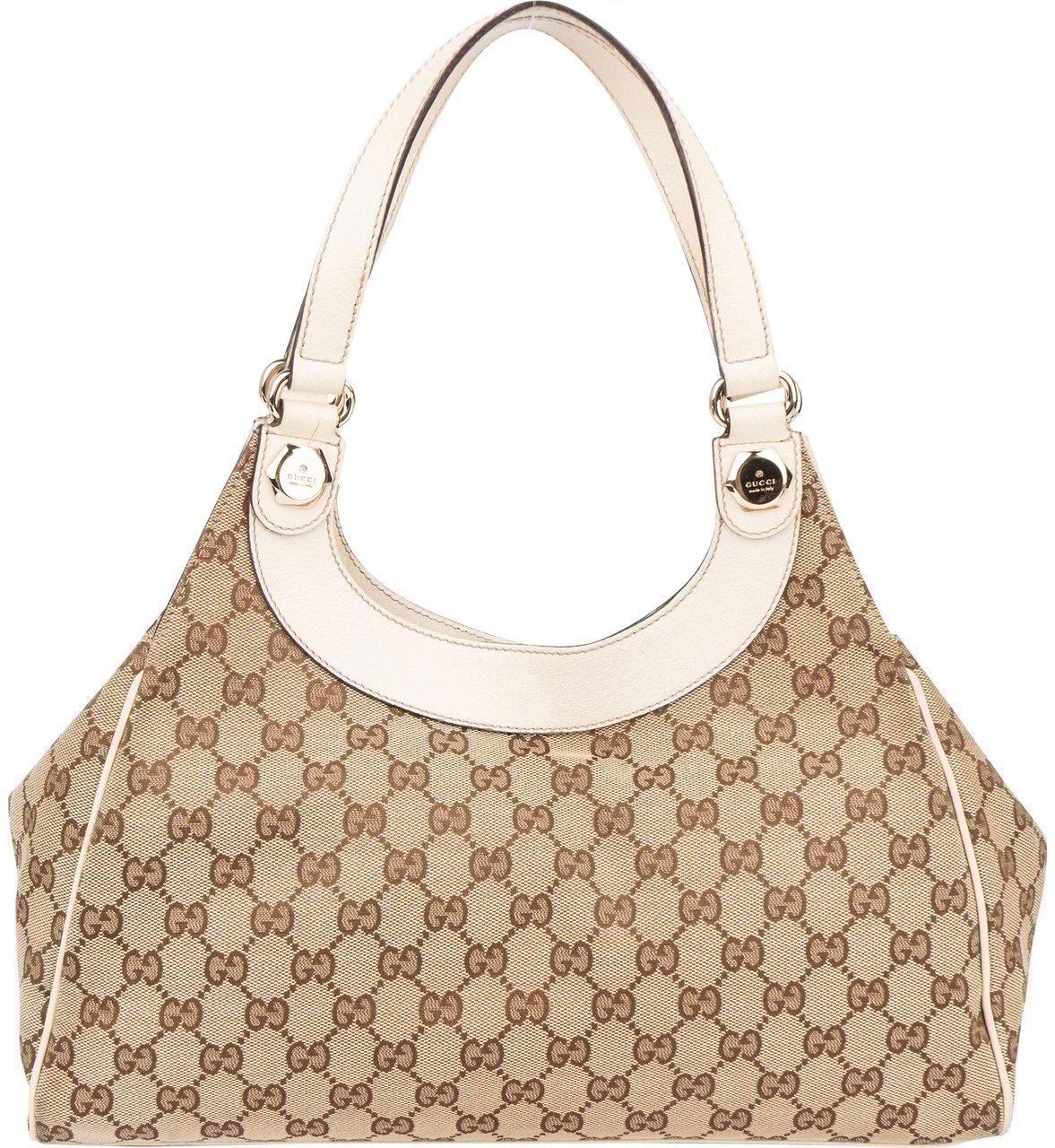 Gucci Gucci GG Monogram Handbag Bruin