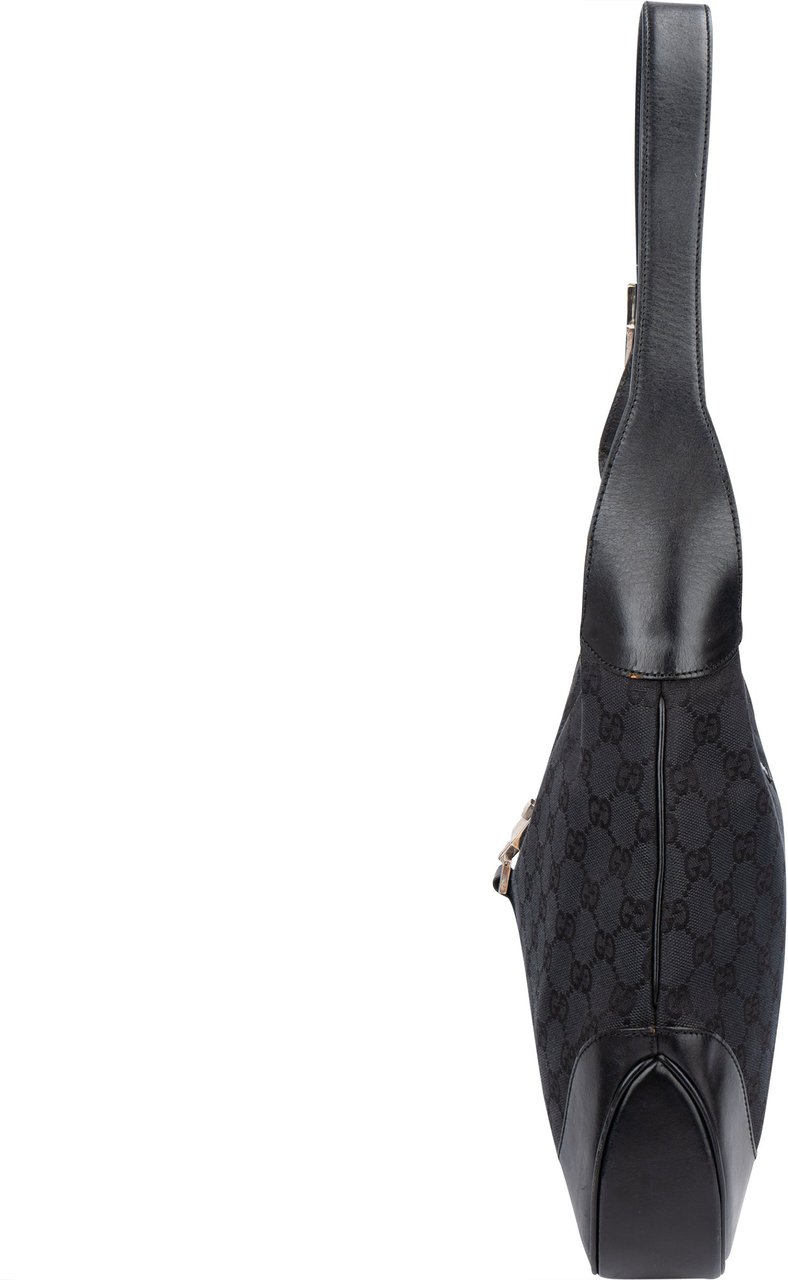 Gucci Gucci GG Monogram Jackie Handbag Zwart