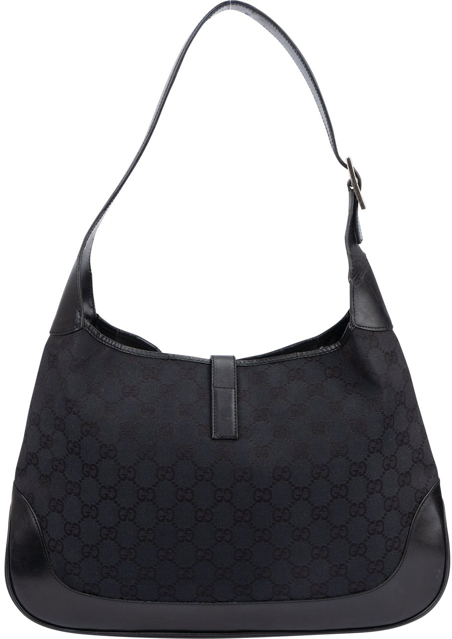 Gucci Gucci GG Monogram Jackie Handbag Zwart