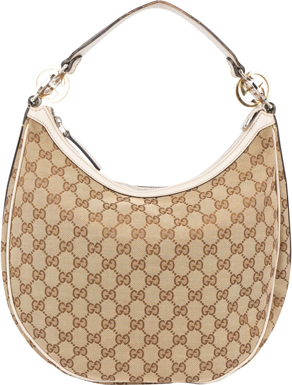 Gucci Gucci GG Monogram Handbag Bruin