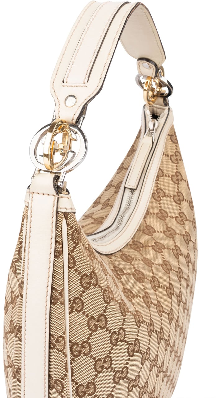 Gucci Gucci GG Monogram Handbag Bruin