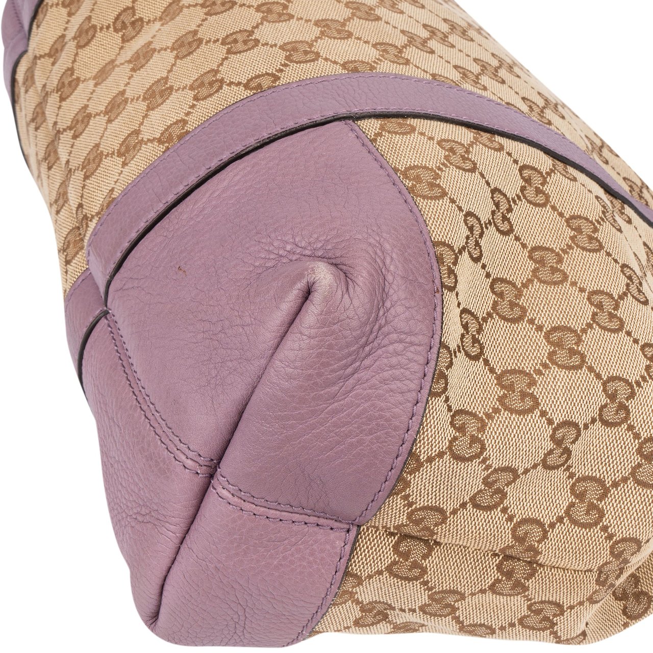Gucci Gucci Monogram Twin GG Handbag Bruin