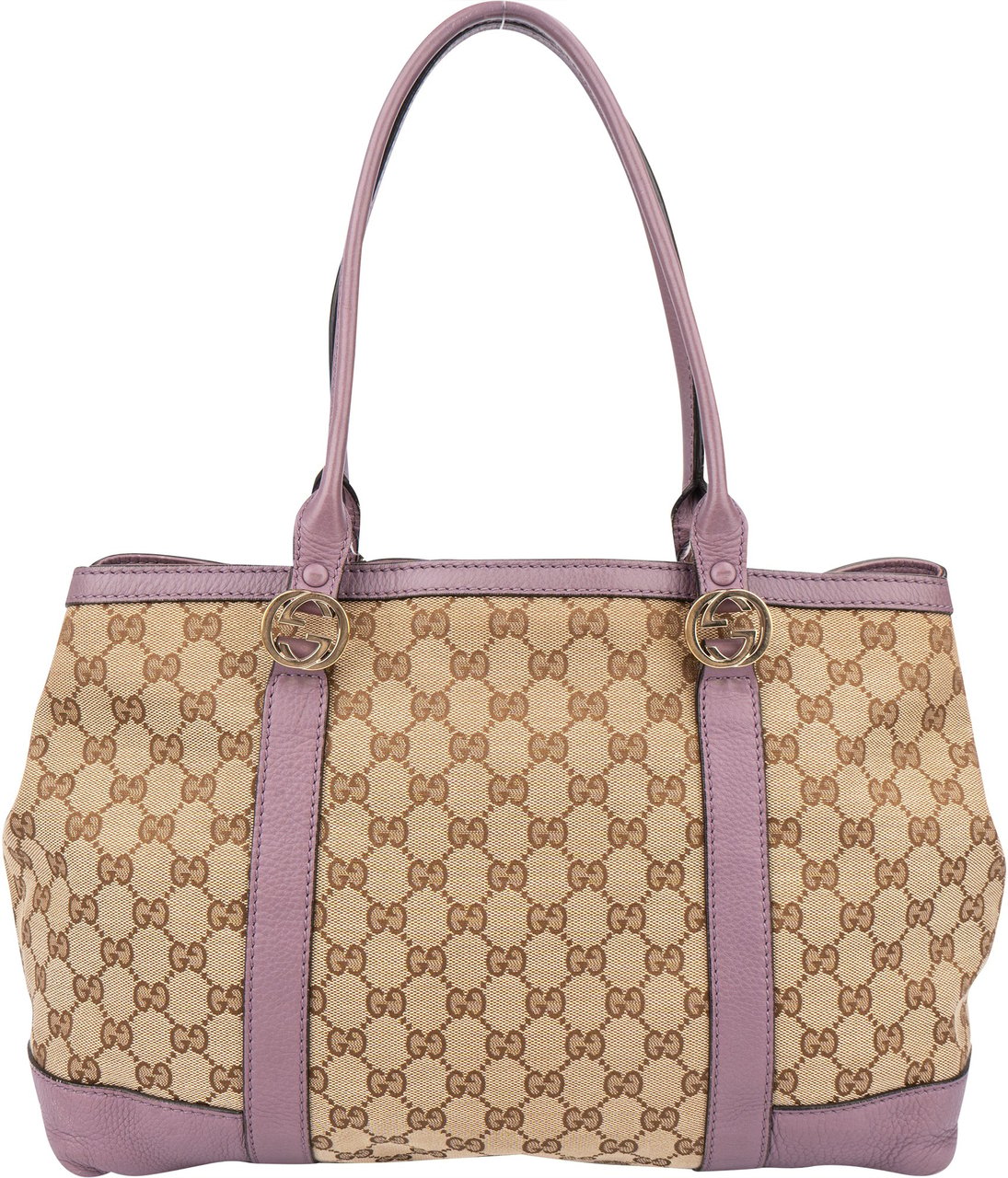 Gucci Monogram Twin GG Handbag Bruin