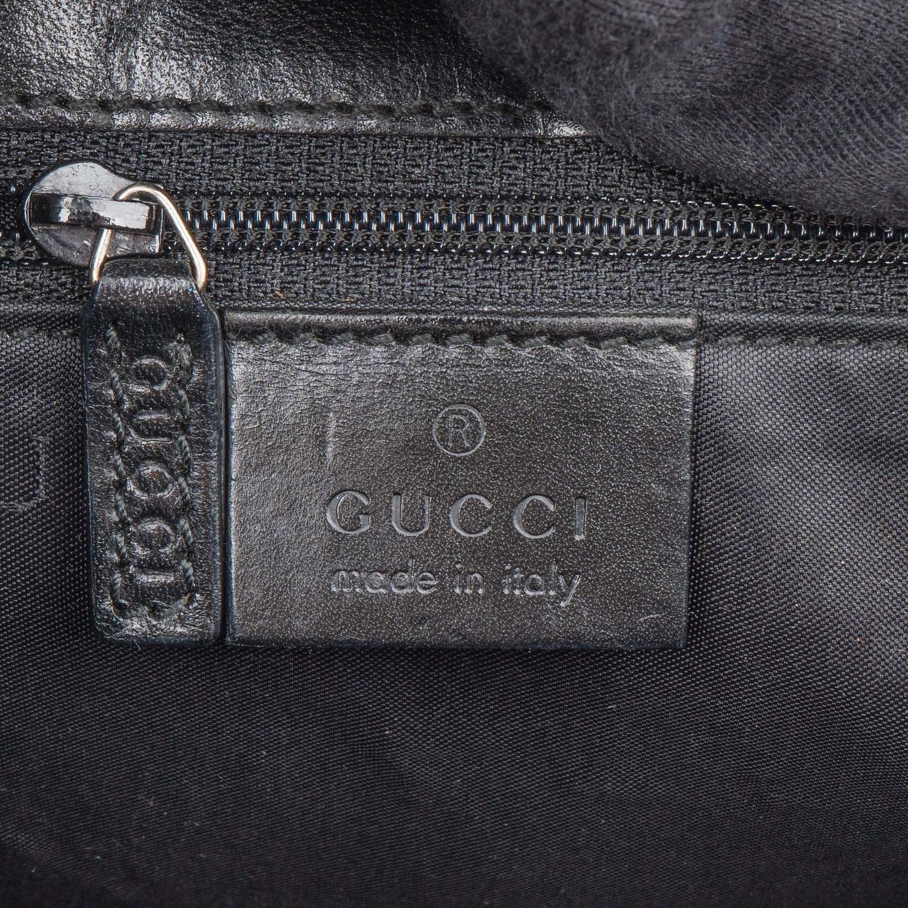 Gucci Gucci GG Monogram Jackie Handbag Zwart