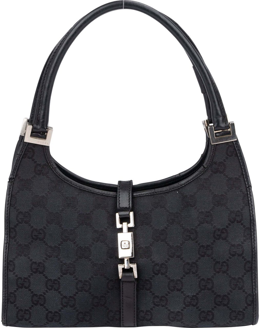 Gucci Gucci GG Monogram Jackie Handbag Zwart