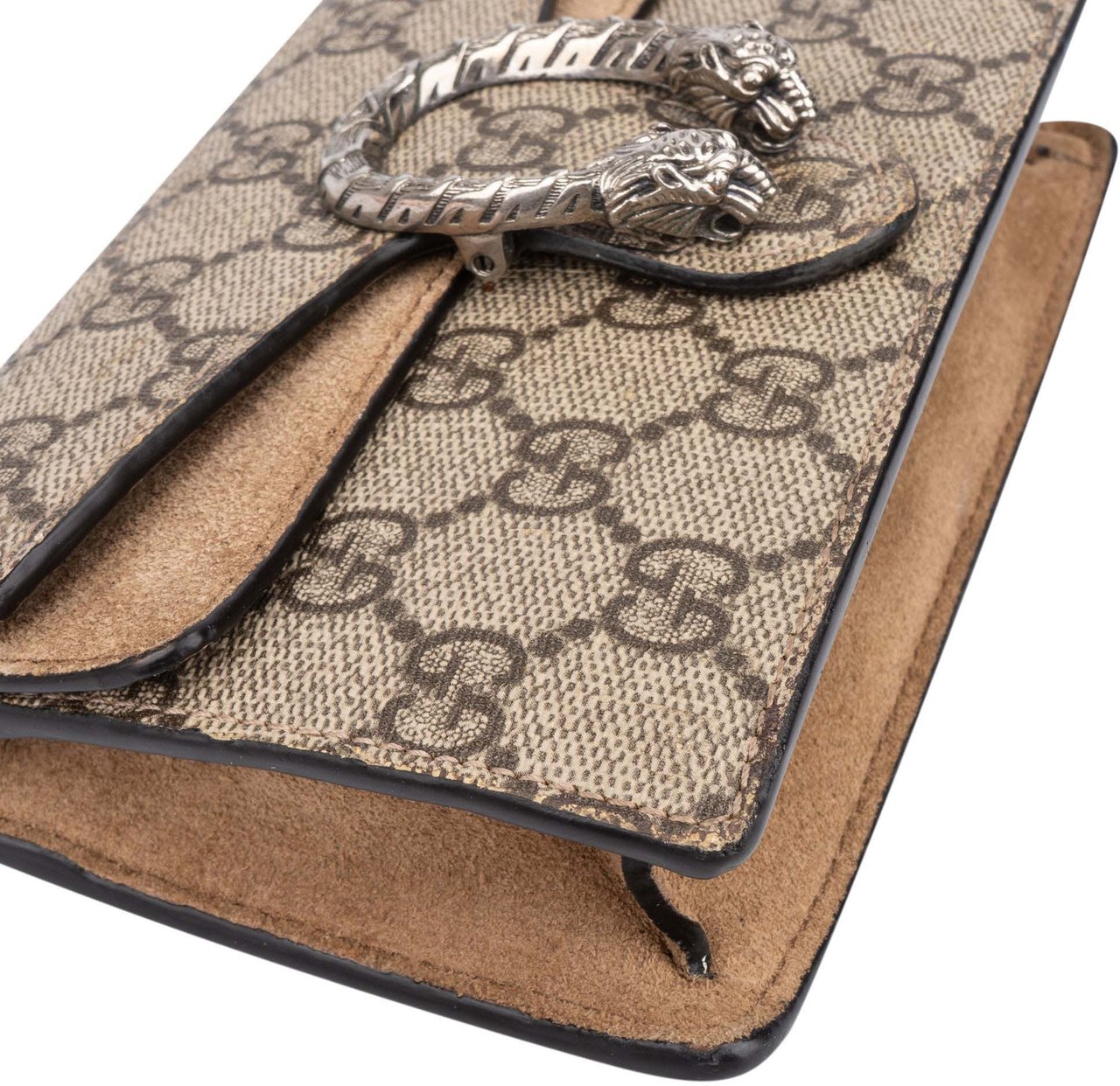 Gucci Gucci GG Monogram Mini Dionyusus Crossbody Bag Bruin