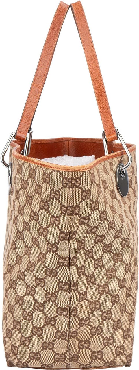 Gucci Gucci GG Monogram Eclipse Handbag Bruin