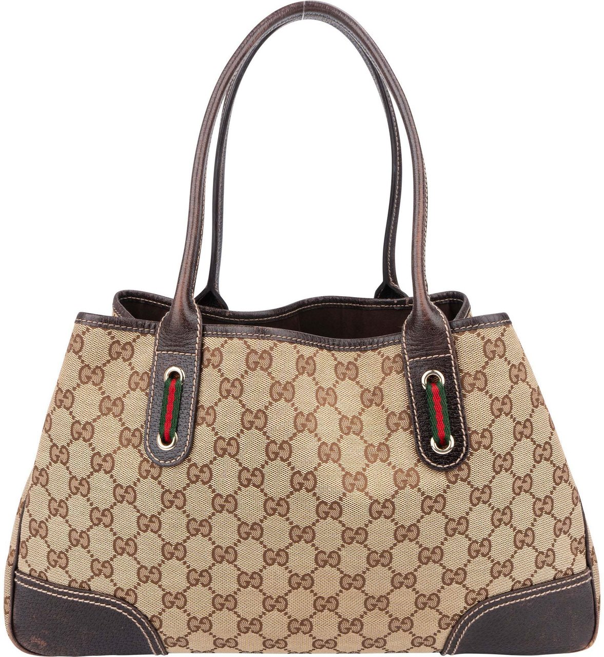 Gucci Gucci GG Monogram Princy Handbag Bruin