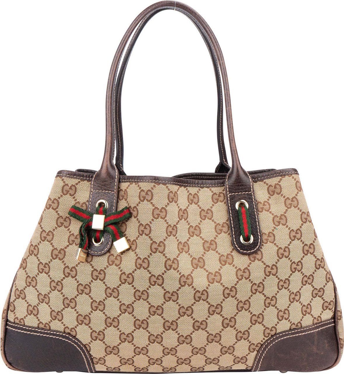 Gucci Gucci GG Monogram Princy Handbag Bruin