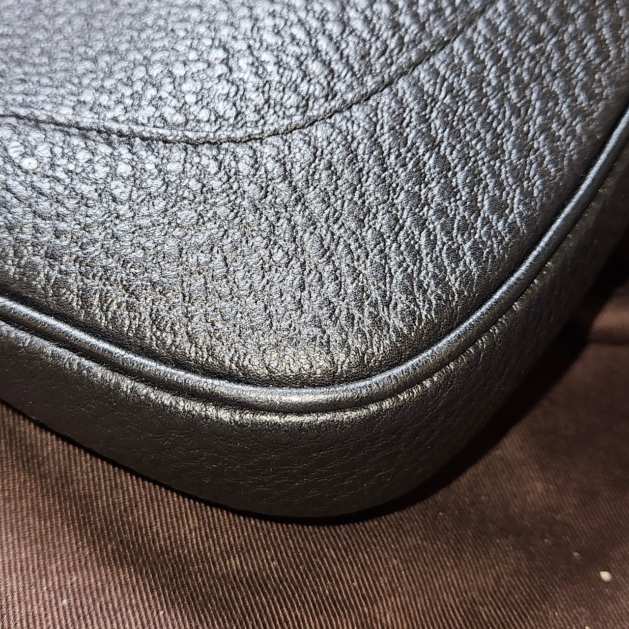 Gucci Gucci Limited Leather Jackie Handbag Zwart