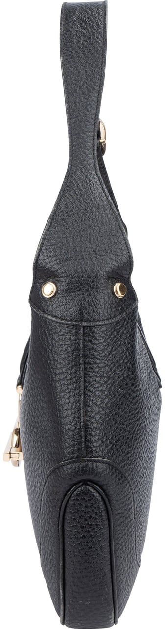 Gucci Gucci Limited Leather Jackie Handbag Zwart