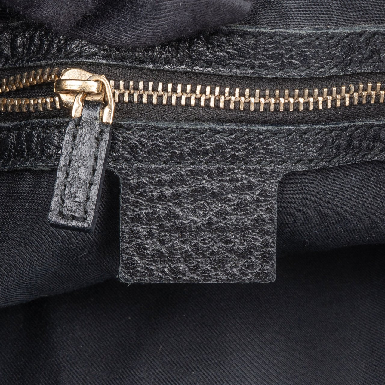 Gucci Gucci Limited Leather Jackie Handbag Zwart