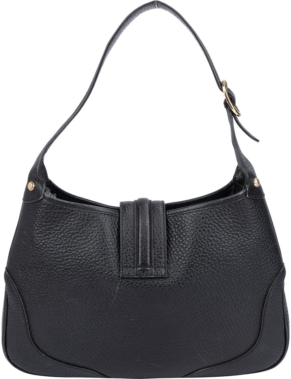 Gucci Gucci Limited Leather Jackie Handbag Zwart