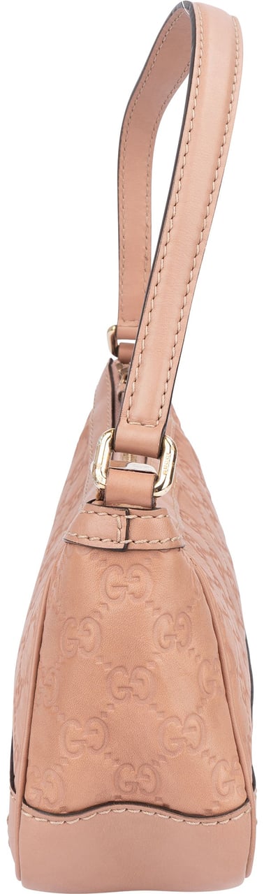 Gucci Leather GG Monogram Mini Princy Handbag Roze