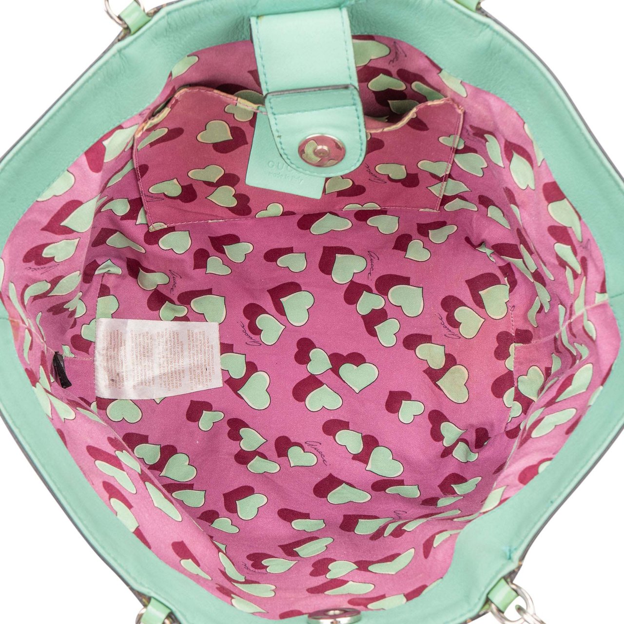 Gucci Gucci Canvas Monogram Kids Handbag Bruin