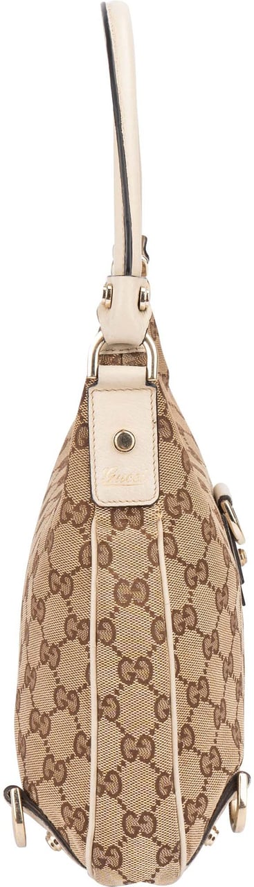 Gucci Gucci GG Monogram Abbey Handbag Bruin