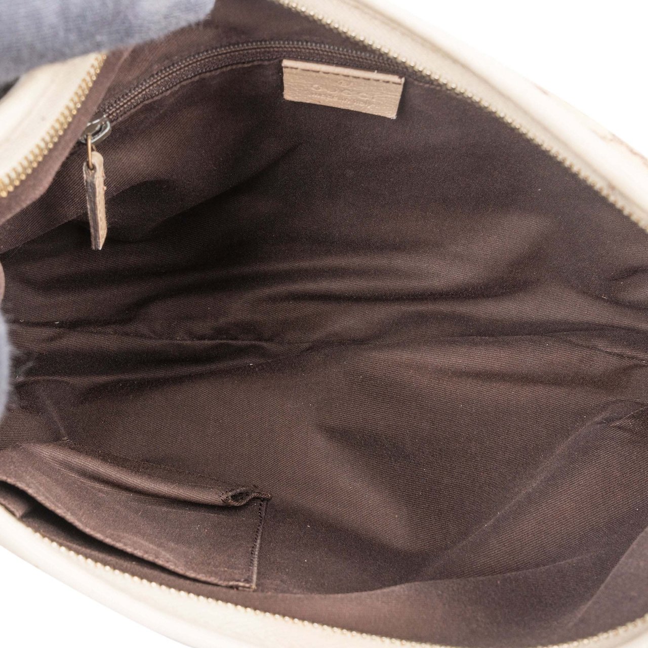 Gucci Gucci GG Monogram Abbey Handbag Bruin
