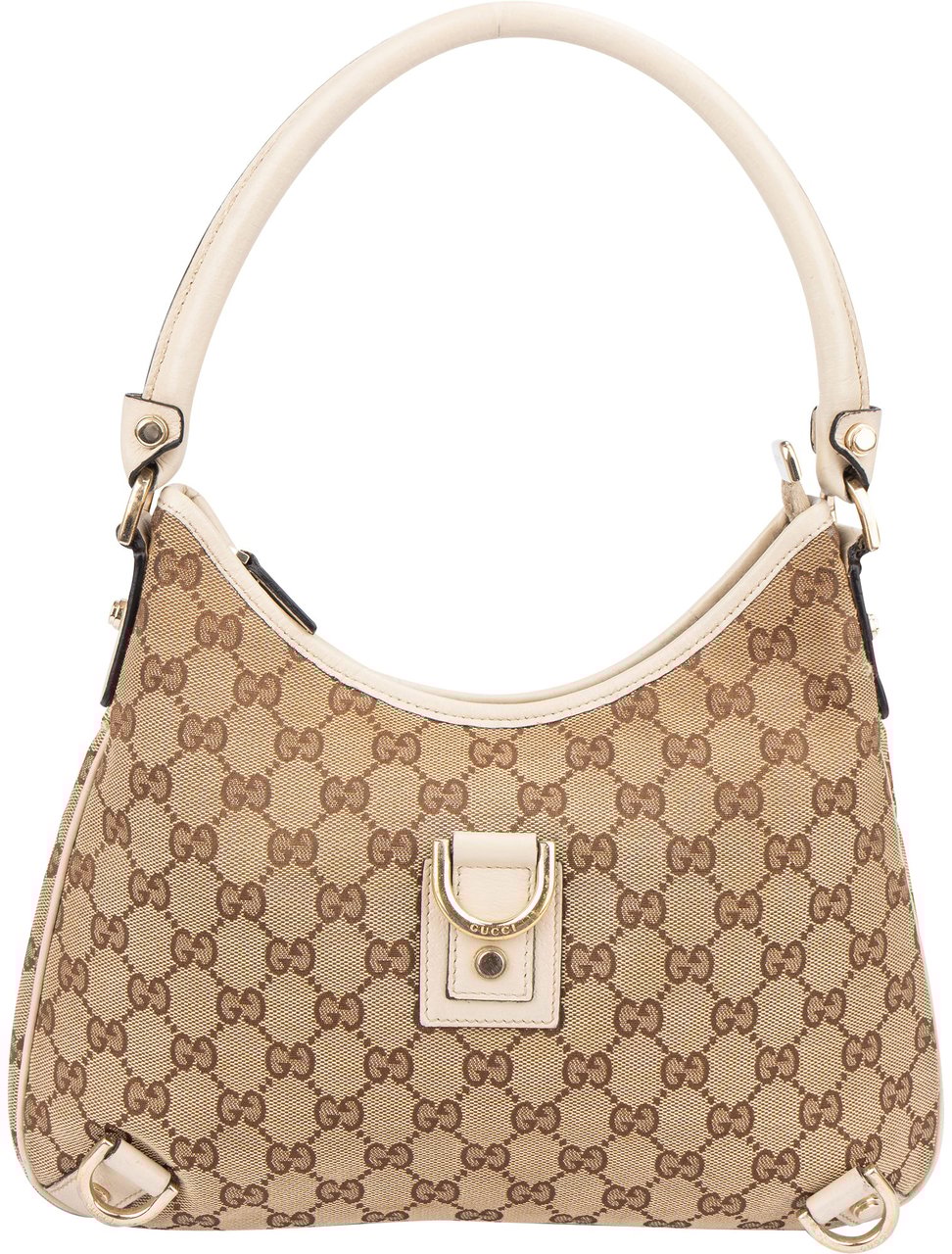 Gucci Gucci GG Monogram Abbey Handbag Bruin