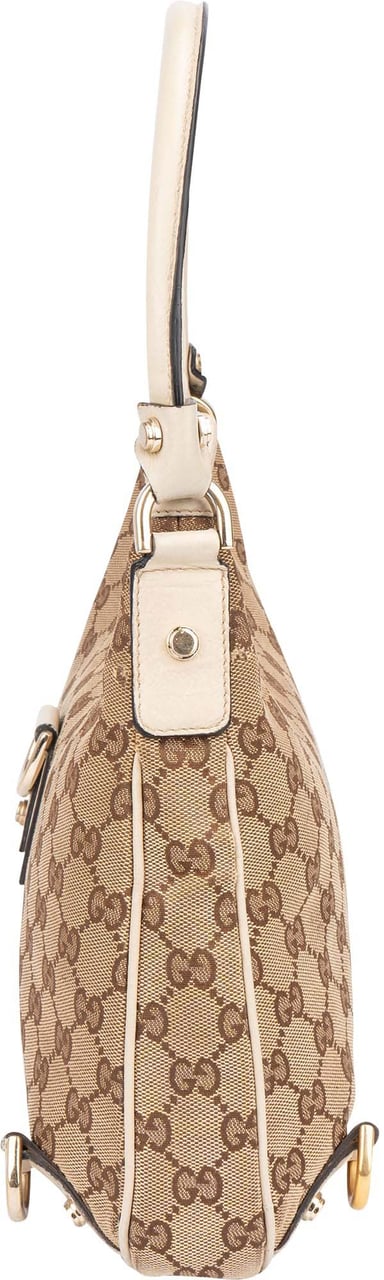 Gucci Gucci GG Monogram Abbey Handbag Bruin