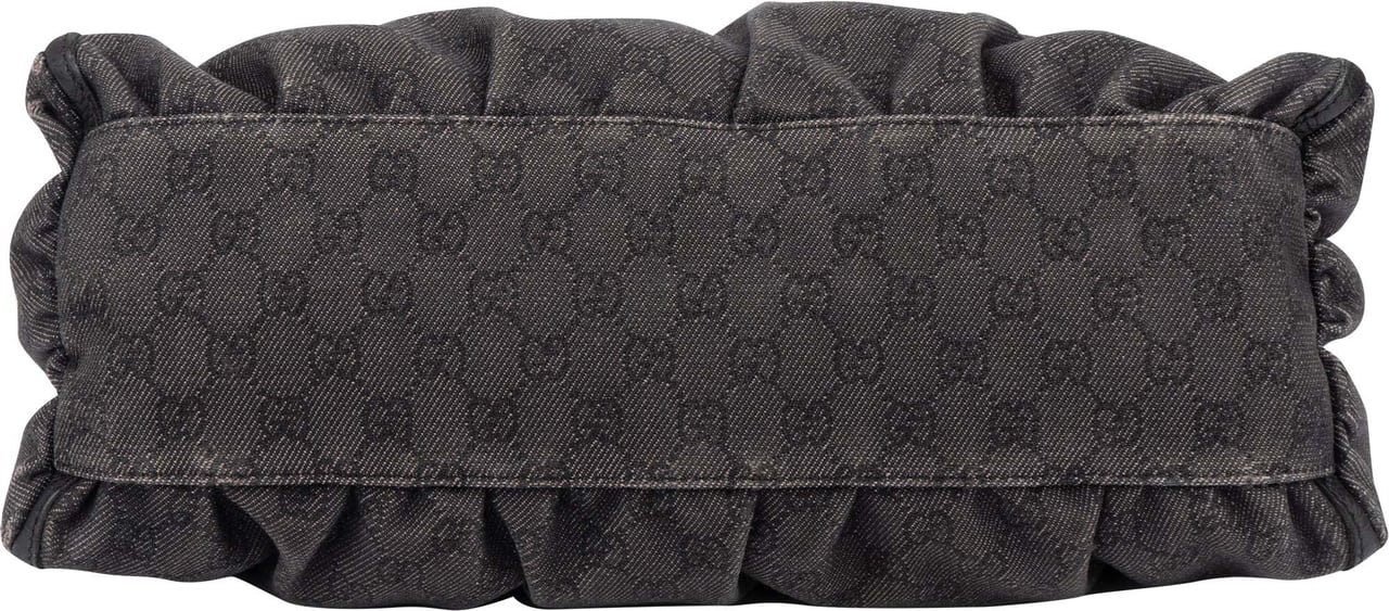 Gucci Gucci GG Monogram Abbey Handbag Zwart