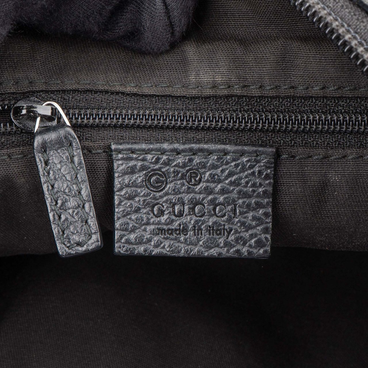 Gucci Gucci GG Monogram Abbey Handbag Zwart
