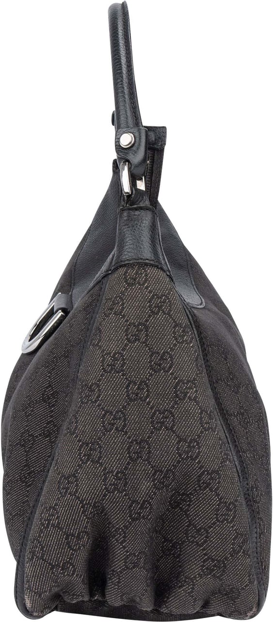 Gucci Gucci GG Monogram Abbey Handbag Zwart