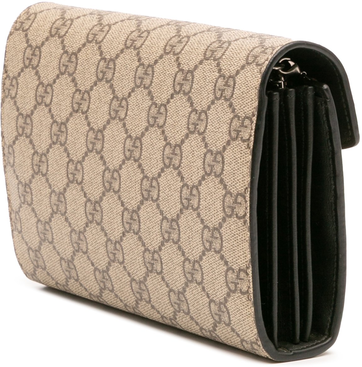 Gucci GG Supreme Dionysus Chain Wallet Bruin