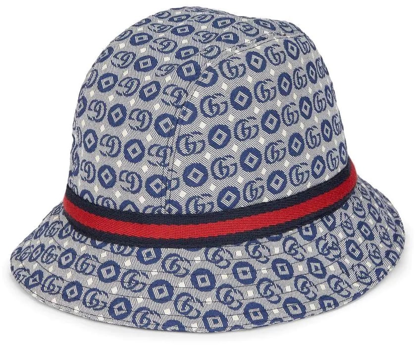 Gucci cappello blue Blauw