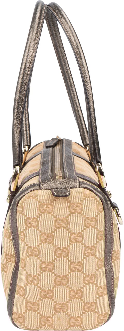 Gucci Gucci GG Monogram Abbey Handbag Bruin