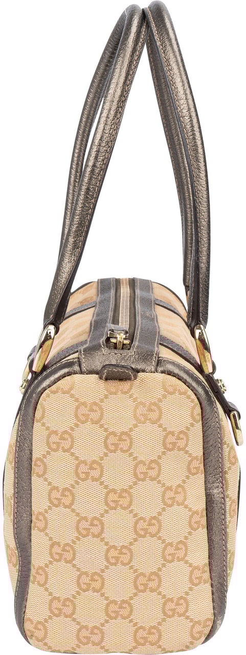 Gucci Gucci GG Monogram Abbey Handbag Bruin