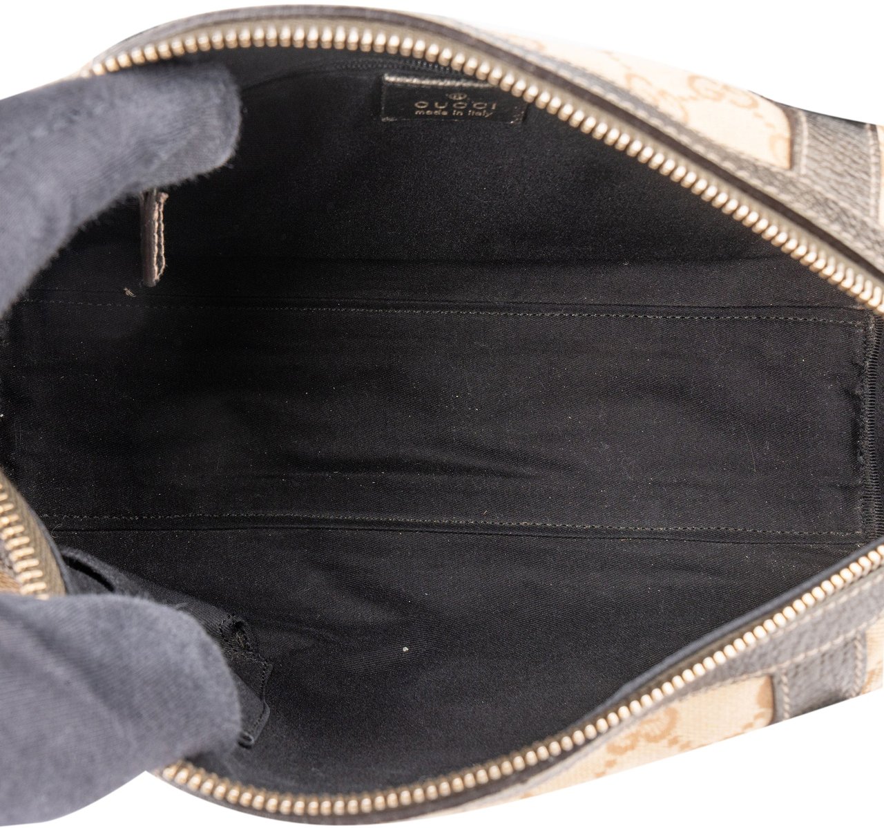 Gucci Gucci GG Monogram Abbey Handbag Bruin