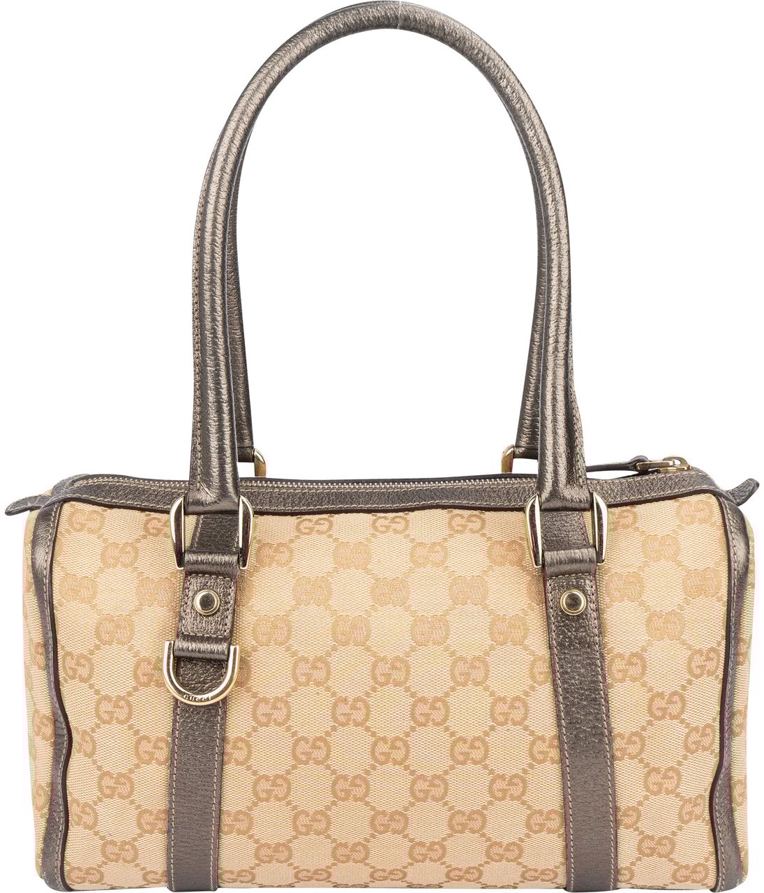 Gucci Gucci GG Monogram Abbey Handbag Bruin