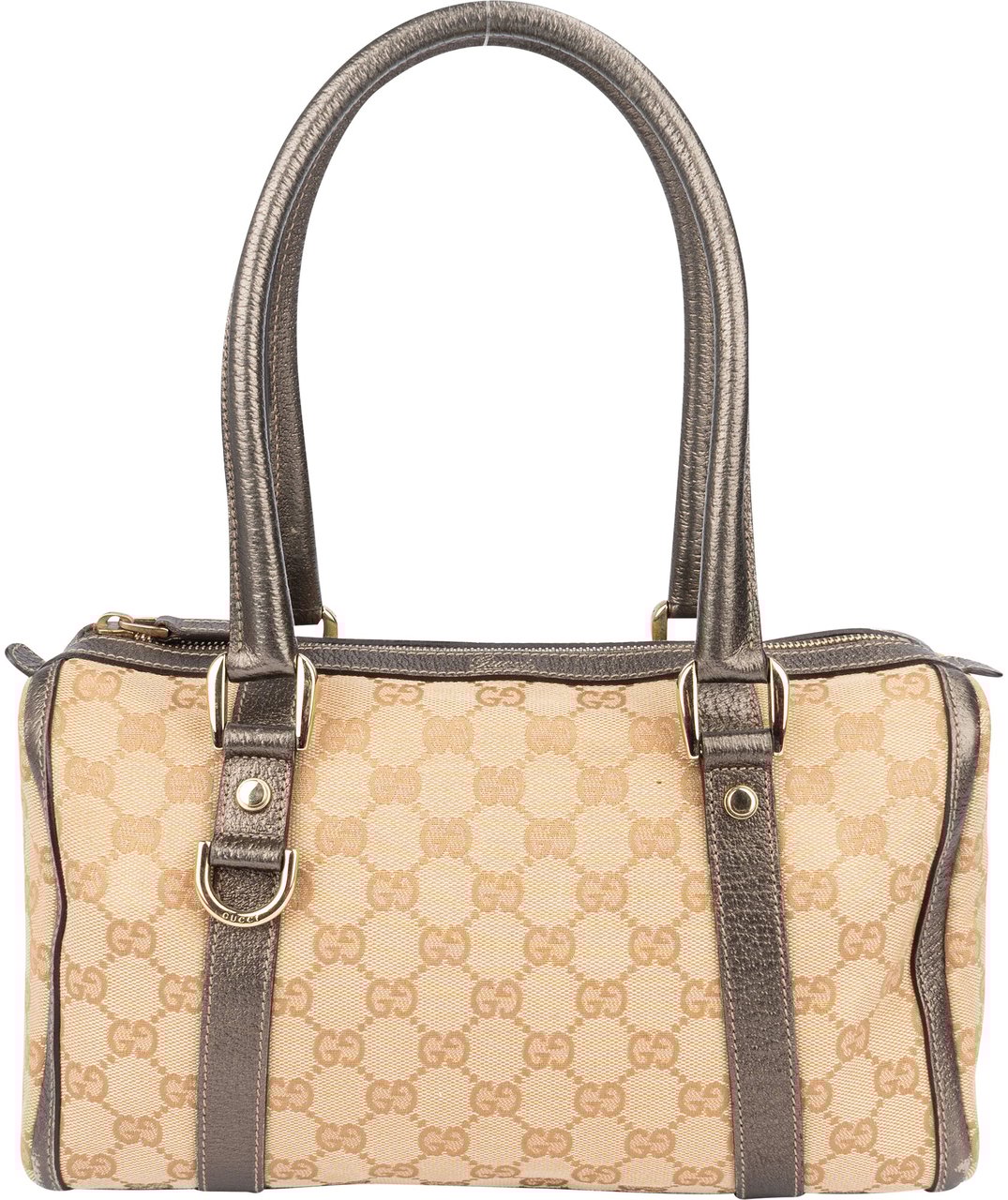 Gucci Gucci GG Monogram Abbey Handbag Bruin