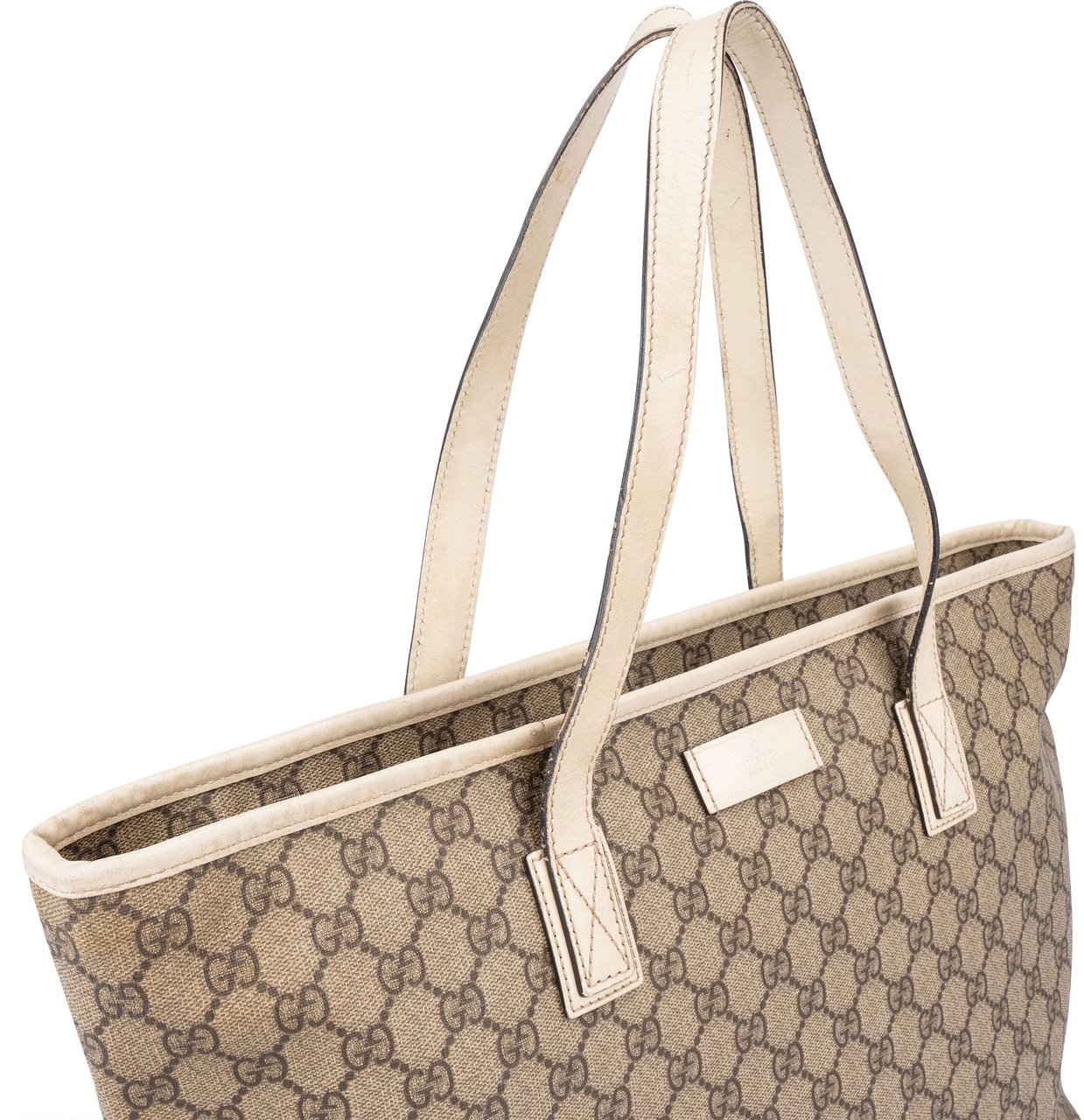 Gucci Gucci GG Supreme Monogram Handbag Bruin
